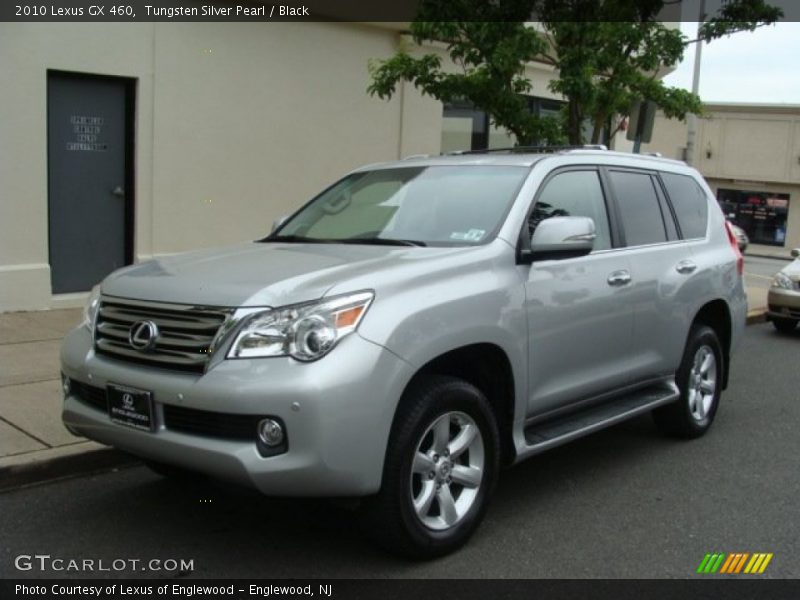 Tungsten Silver Pearl / Black 2010 Lexus GX 460