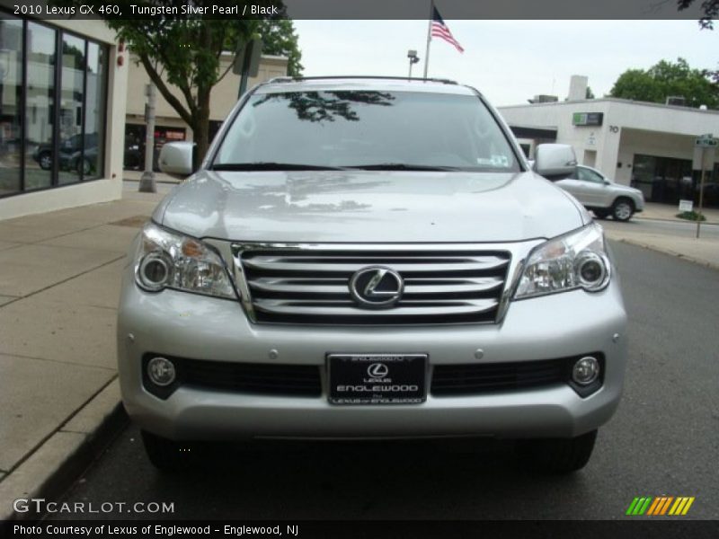 Tungsten Silver Pearl / Black 2010 Lexus GX 460