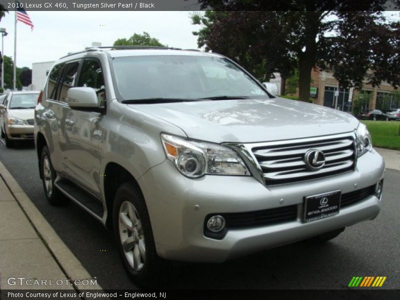 Tungsten Silver Pearl / Black 2010 Lexus GX 460