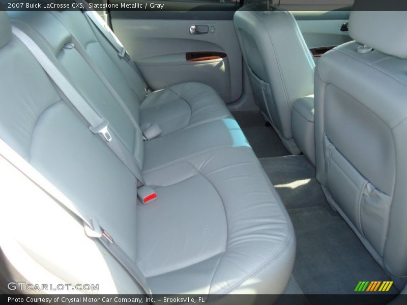 Slatestone Metallic / Gray 2007 Buick LaCrosse CXS