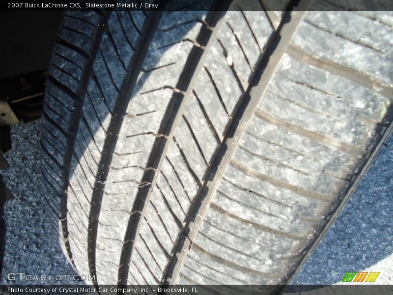 Slatestone Metallic / Gray 2007 Buick LaCrosse CXS