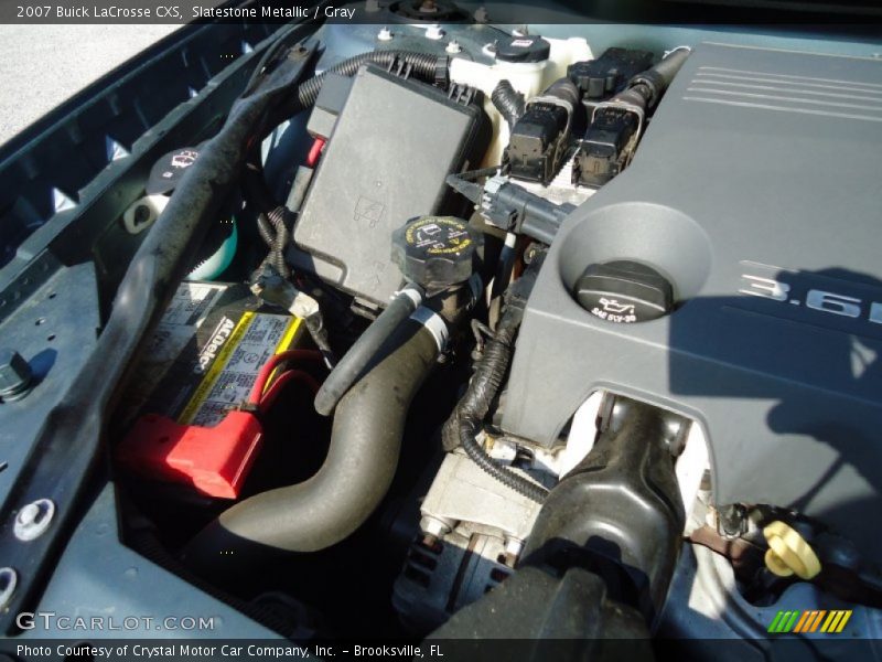 Slatestone Metallic / Gray 2007 Buick LaCrosse CXS