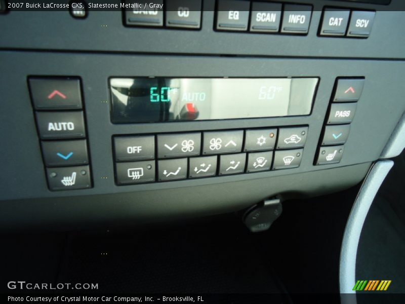 Slatestone Metallic / Gray 2007 Buick LaCrosse CXS