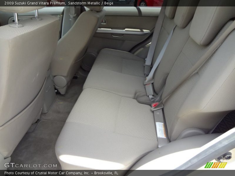 Sandstorm Metallic / Beige 2009 Suzuki Grand Vitara Premium