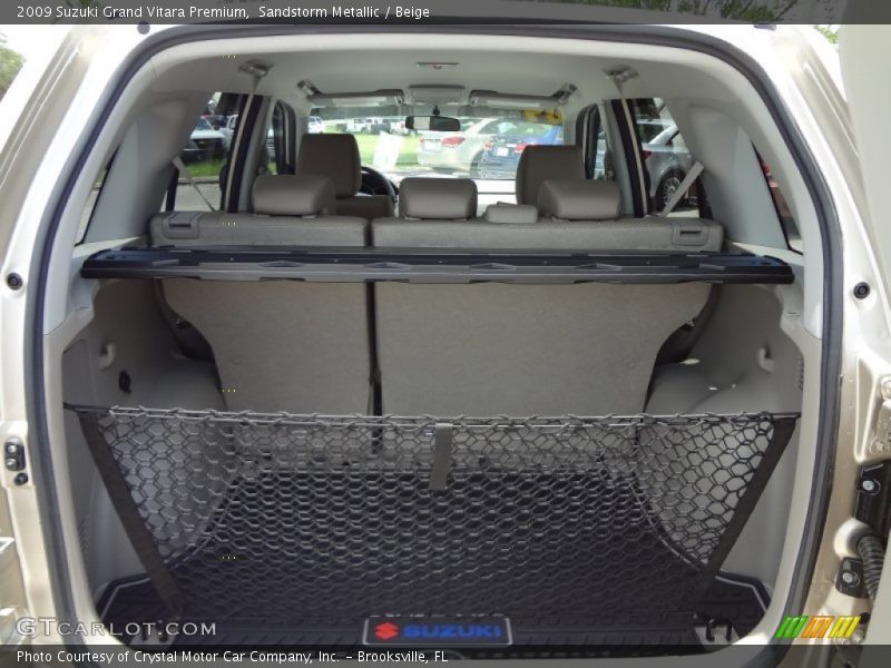 Sandstorm Metallic / Beige 2009 Suzuki Grand Vitara Premium