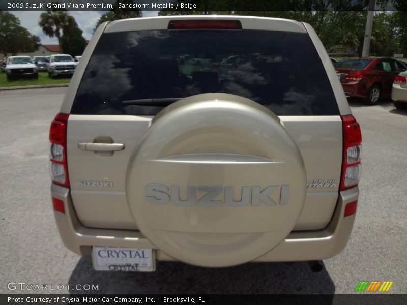 Sandstorm Metallic / Beige 2009 Suzuki Grand Vitara Premium
