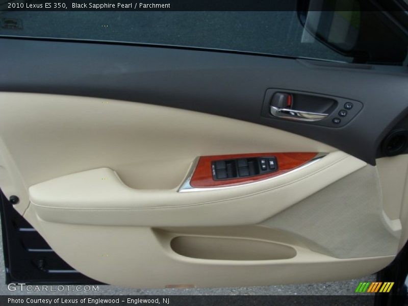 Black Sapphire Pearl / Parchment 2010 Lexus ES 350