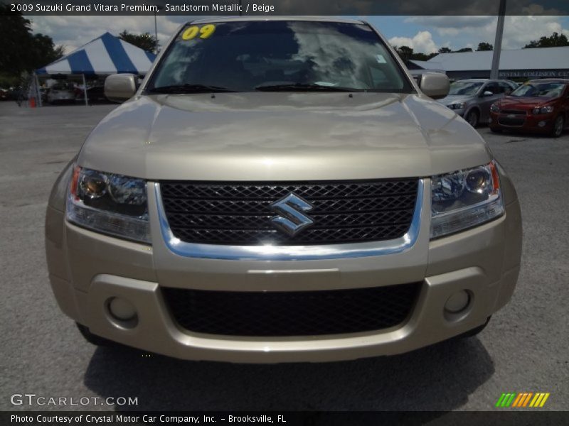 Sandstorm Metallic / Beige 2009 Suzuki Grand Vitara Premium