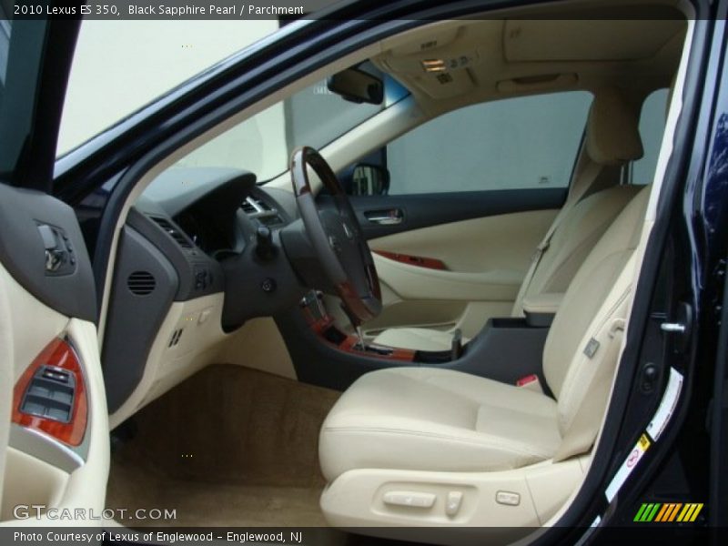 Black Sapphire Pearl / Parchment 2010 Lexus ES 350