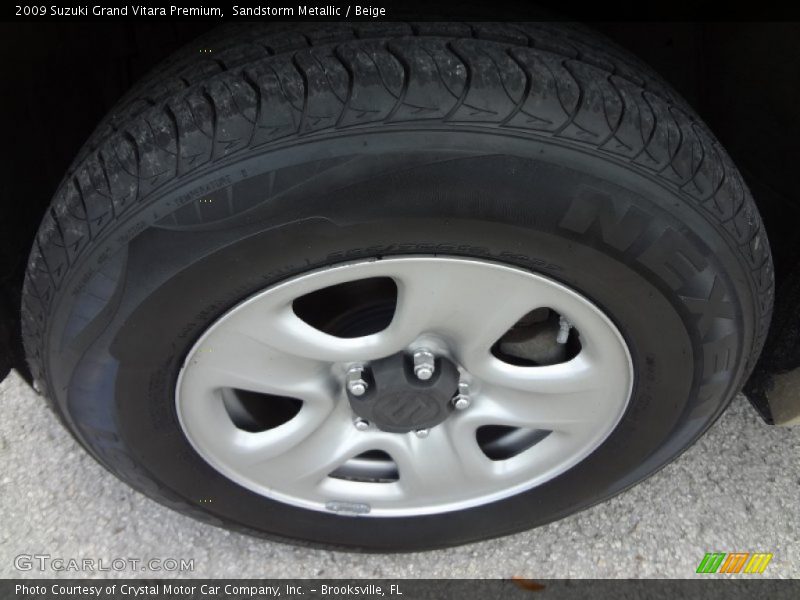 Sandstorm Metallic / Beige 2009 Suzuki Grand Vitara Premium