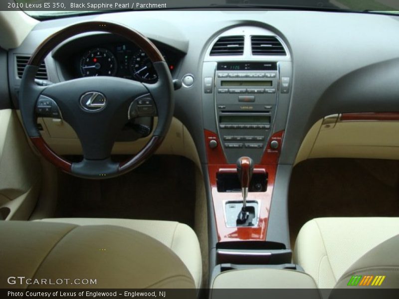 Black Sapphire Pearl / Parchment 2010 Lexus ES 350