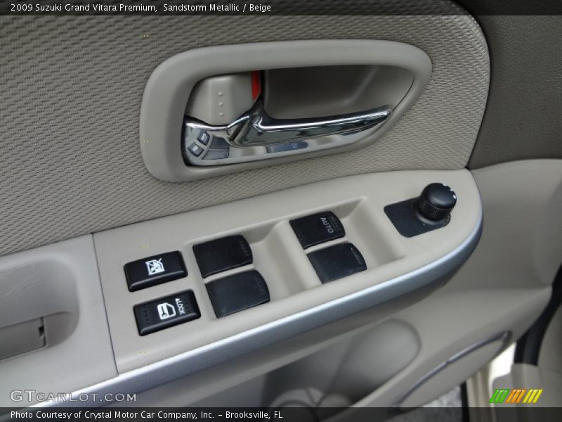 Sandstorm Metallic / Beige 2009 Suzuki Grand Vitara Premium
