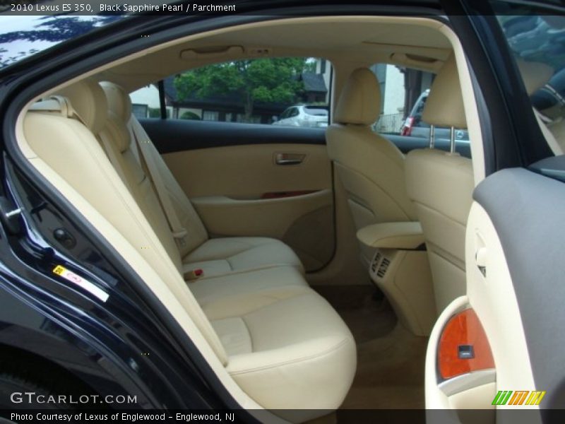 Black Sapphire Pearl / Parchment 2010 Lexus ES 350