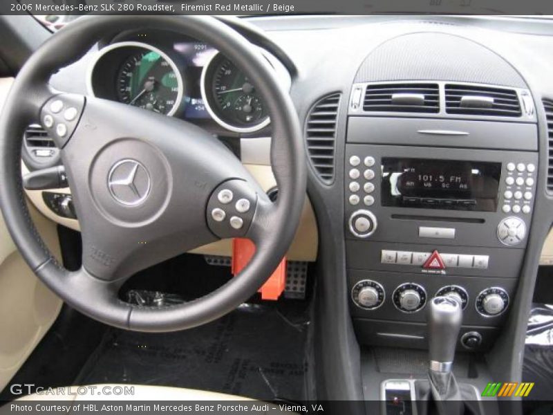 Firemist Red Metallic / Beige 2006 Mercedes-Benz SLK 280 Roadster