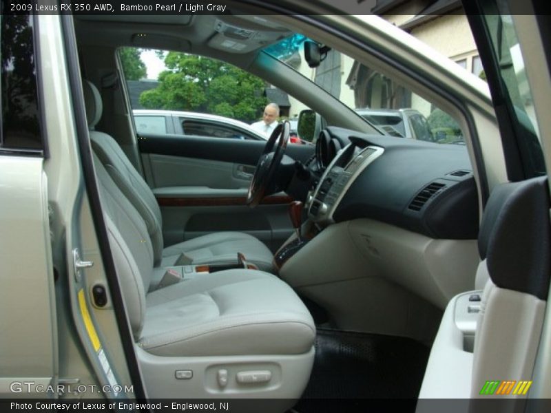 Bamboo Pearl / Light Gray 2009 Lexus RX 350 AWD