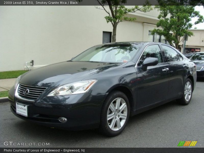 Smokey Granite Mica / Black 2009 Lexus ES 350