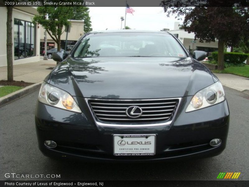 Smokey Granite Mica / Black 2009 Lexus ES 350