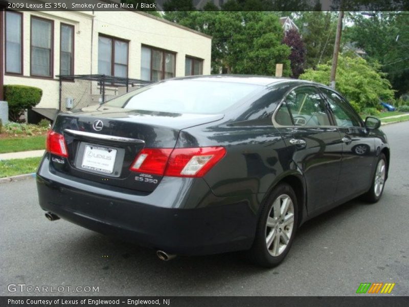 Smokey Granite Mica / Black 2009 Lexus ES 350