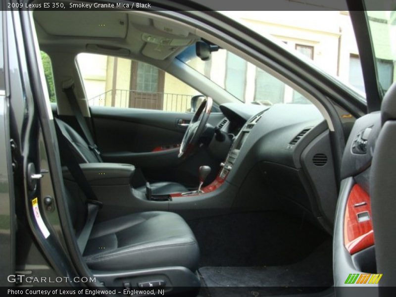 Smokey Granite Mica / Black 2009 Lexus ES 350