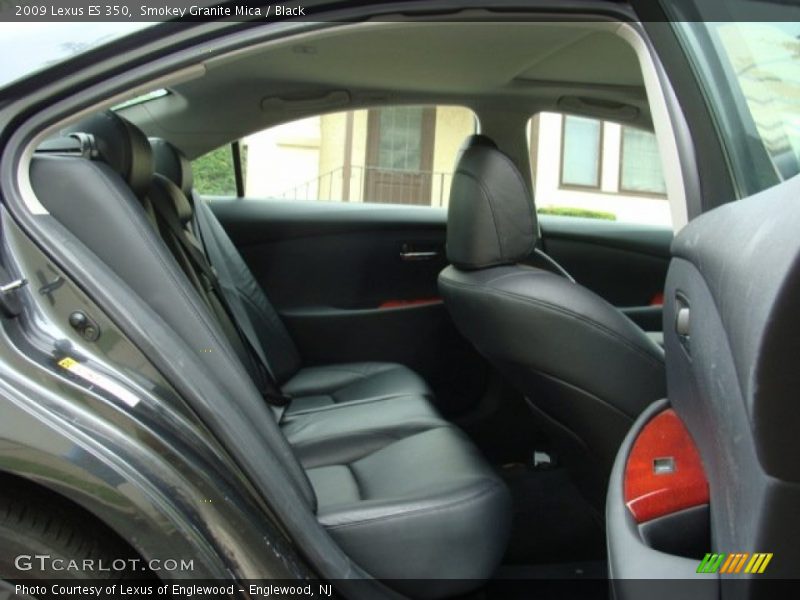 Smokey Granite Mica / Black 2009 Lexus ES 350