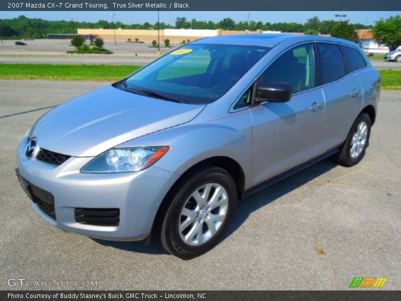 True Silver Metallic / Black 2007 Mazda CX-7 Grand Touring