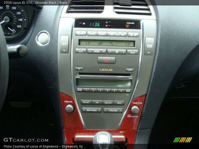 Obsidian Black / Black 2009 Lexus ES 350