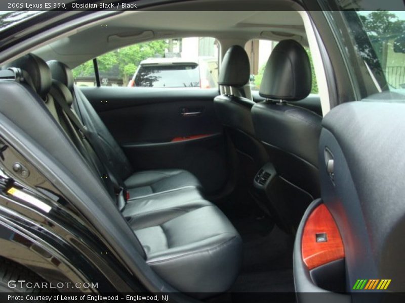 Obsidian Black / Black 2009 Lexus ES 350