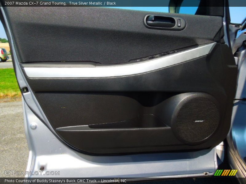 True Silver Metallic / Black 2007 Mazda CX-7 Grand Touring