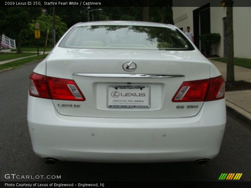 Starfire Pearl White / Cashmere 2009 Lexus ES 350