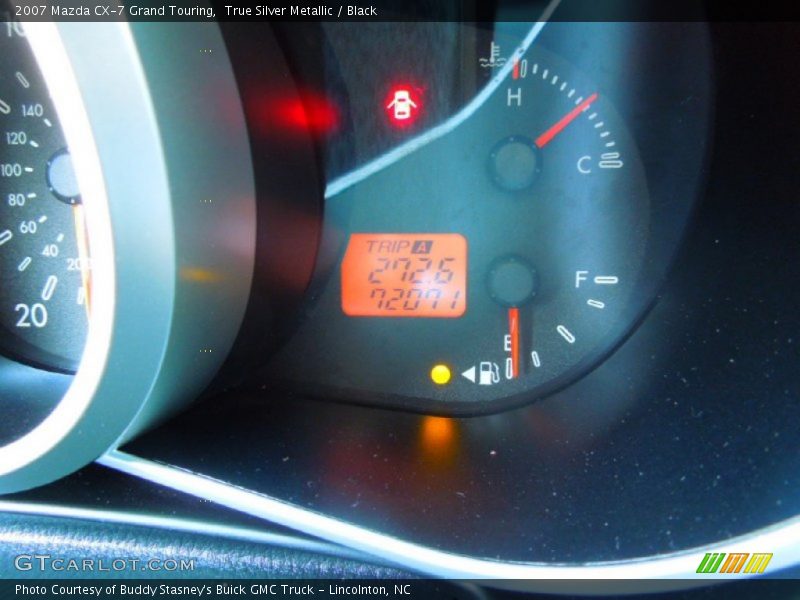True Silver Metallic / Black 2007 Mazda CX-7 Grand Touring