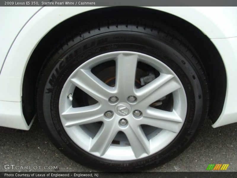 Starfire Pearl White / Cashmere 2009 Lexus ES 350