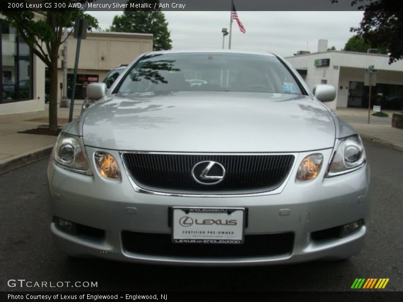 Mercury Silver Metallic / Ash Gray 2006 Lexus GS 300 AWD