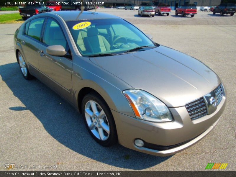 Spirited Bronze Pearl / Frost 2005 Nissan Maxima 3.5 SE