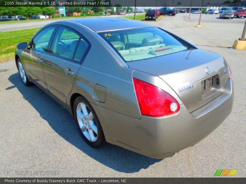 Spirited Bronze Pearl / Frost 2005 Nissan Maxima 3.5 SE
