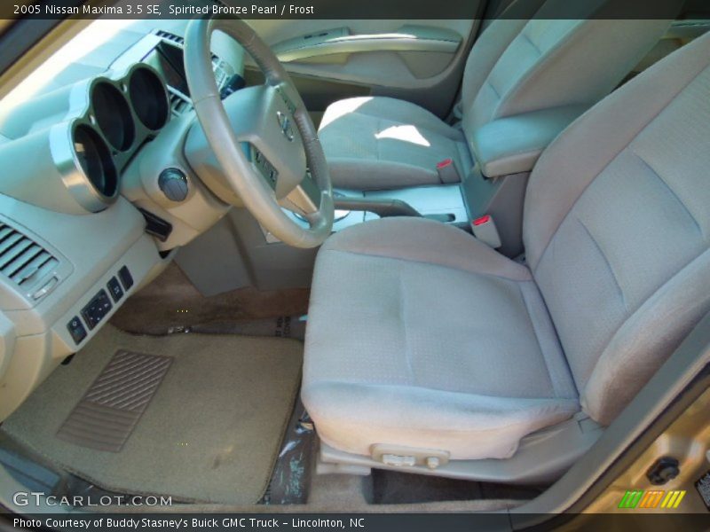  2005 Maxima 3.5 SE Frost Interior