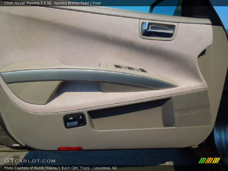 Spirited Bronze Pearl / Frost 2005 Nissan Maxima 3.5 SE