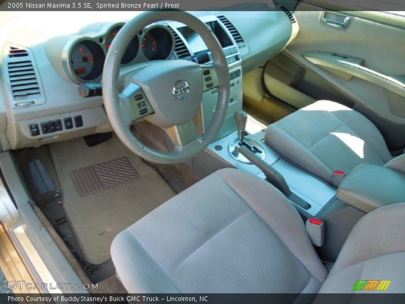 Frost Interior - 2005 Maxima 3.5 SE 