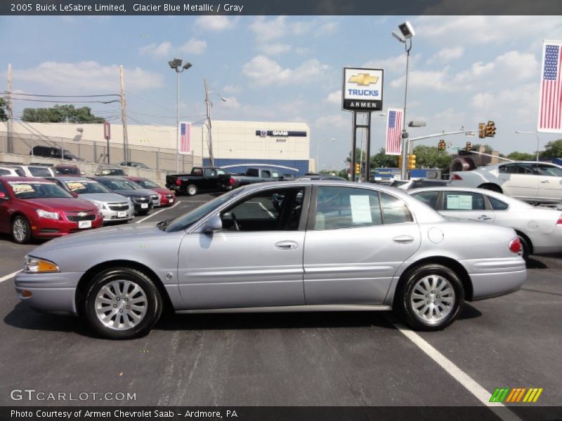 Glacier Blue Metallic / Gray 2005 Buick LeSabre Limited