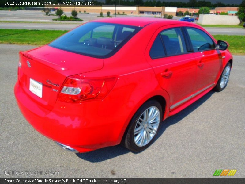 Vivid Red / Black 2012 Suzuki Kizashi Sport GTS