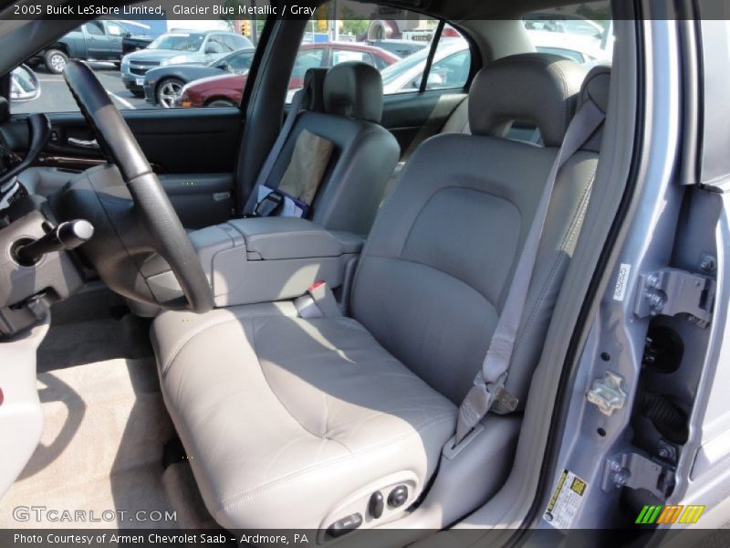 Glacier Blue Metallic / Gray 2005 Buick LeSabre Limited