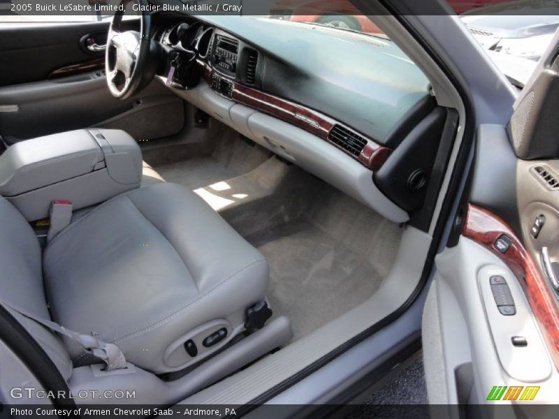 Glacier Blue Metallic / Gray 2005 Buick LeSabre Limited