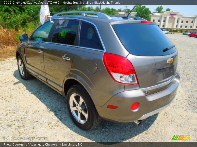 Mocha Steel Metallic / Black/Light Titanium 2012 Chevrolet Captiva Sport LTZ AWD