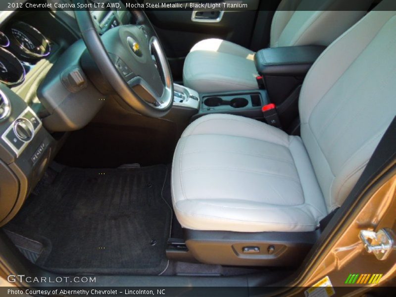 Mocha Steel Metallic / Black/Light Titanium 2012 Chevrolet Captiva Sport LTZ AWD