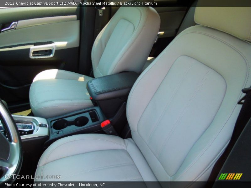 Mocha Steel Metallic / Black/Light Titanium 2012 Chevrolet Captiva Sport LTZ AWD