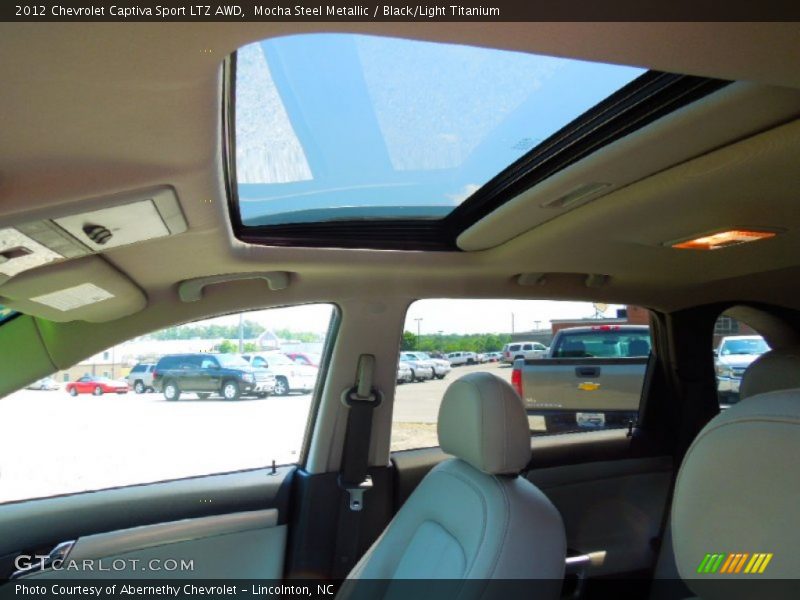 Sunroof of 2012 Captiva Sport LTZ AWD