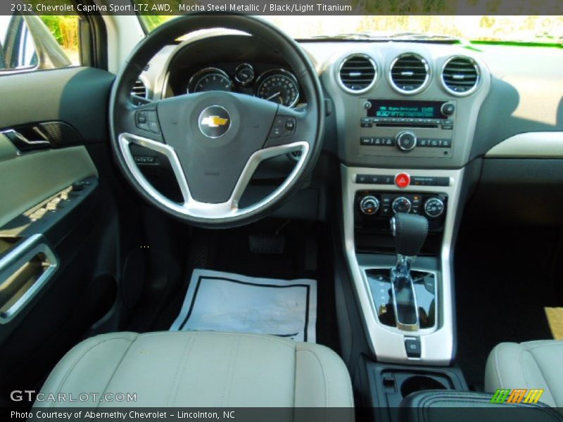 Dashboard of 2012 Captiva Sport LTZ AWD