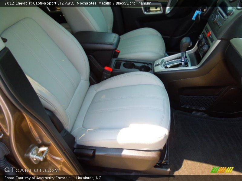 Mocha Steel Metallic / Black/Light Titanium 2012 Chevrolet Captiva Sport LTZ AWD