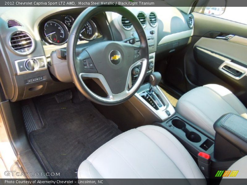 Black/Light Titanium Interior - 2012 Captiva Sport LTZ AWD 