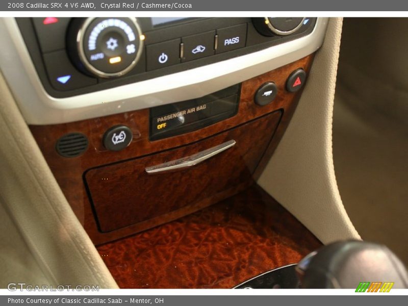 Crystal Red / Cashmere/Cocoa 2008 Cadillac SRX 4 V6 AWD