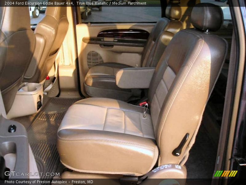 True Blue Metallic / Medium Parchment 2004 Ford Excursion Eddie Bauer 4x4